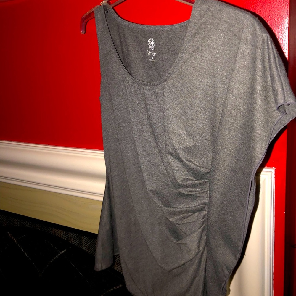 Jessica Simpson Short Sleeve Cold Shoulder Top